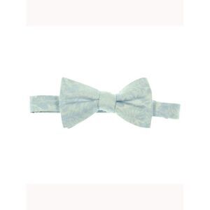 RYAN SEACREST Mens Light Blue Patterned Bow Tie